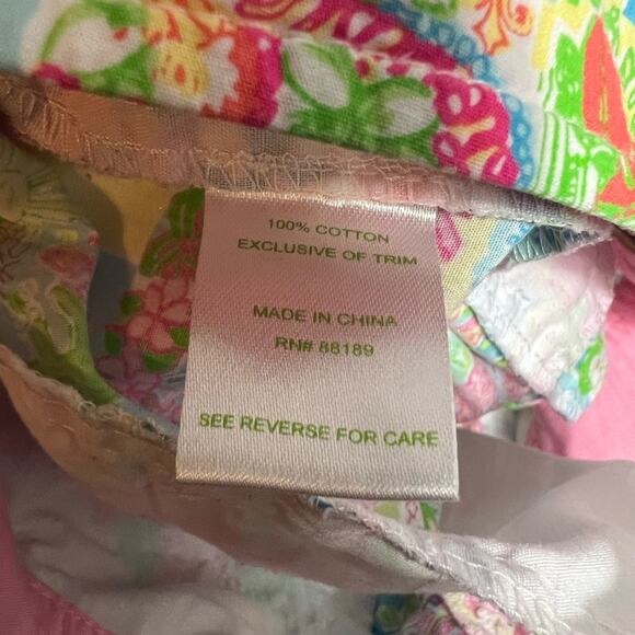 Lilly Pulitzer State of Mind Callahan Shorts Sz 10 - Picture 6 of 7
